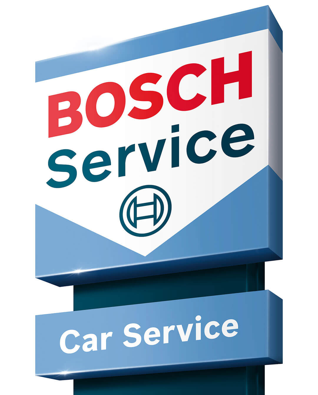 Bosch Approved Garage Service Sign